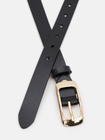Ремені Borsa Leather модель CV1ZK015-goldblack Фото
