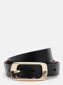 Ремені Borsa Leather модель CV1ZK015-goldblack Фото