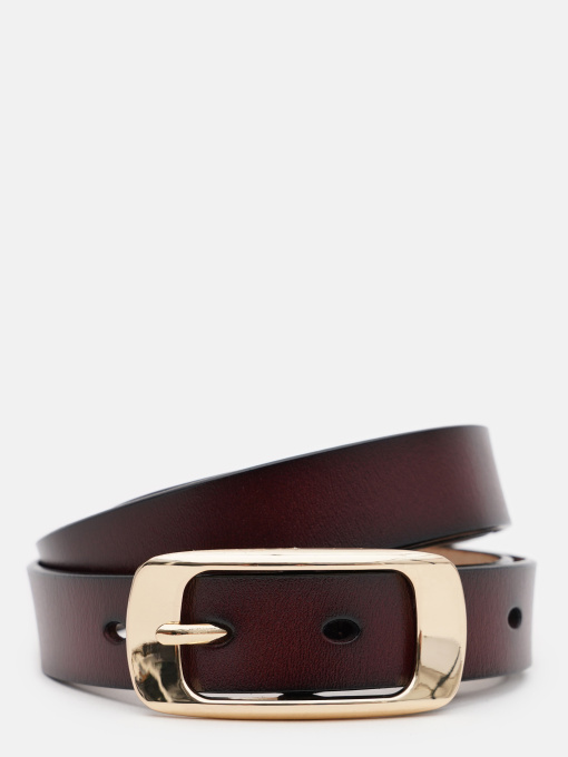 Ремені Borsa Leather модель CV1ZK015-goldbrown Фото
