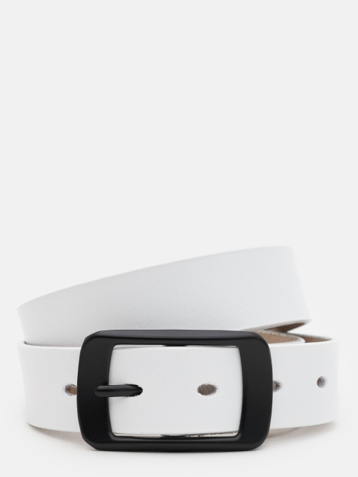 Ремені Borsa Leather модель CV1ZK-001w-white Фото