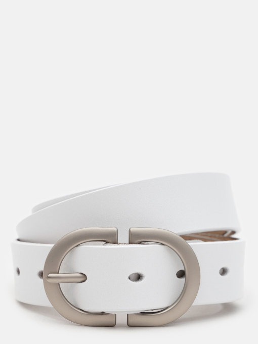Ремені Borsa Leather модель CV1ZK-105w-white Фото