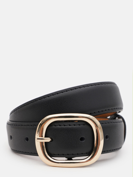 Ремені Borsa Leather модель CV1ZK-112bl-black Фото