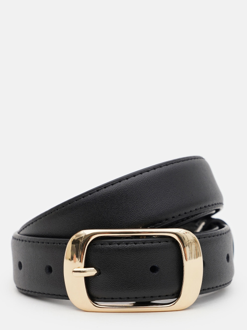 Ремені Borsa Leather модель CV1ZK158-goldblack Фото