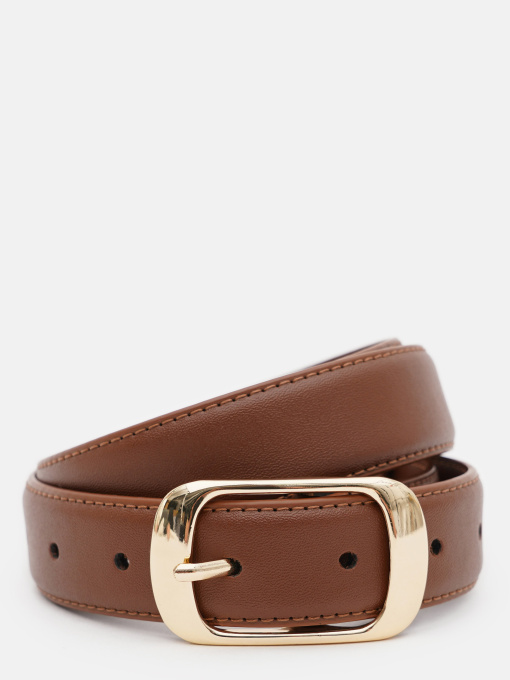 Ремені Borsa Leather модель CV1ZK158-goldbrown Фото