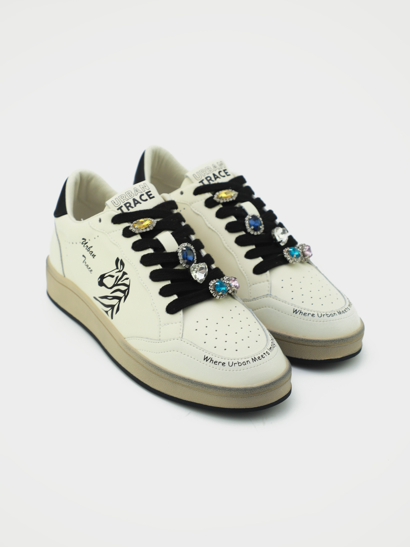 Кеди URBAN TRACE модель UT24-W-1134-1_zebra Фото