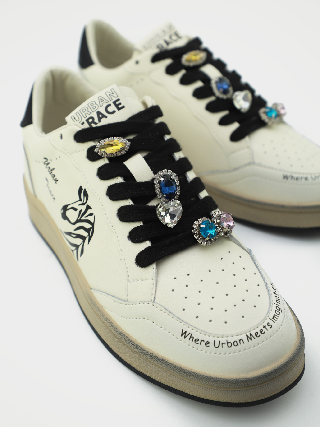 Кеди URBAN TRACE модель UT24-W-1134-1_zebra Фото