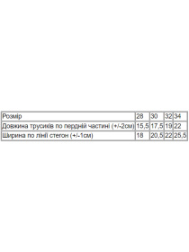 Нижнее белье Носи своє модель 272-002v-kvtochki-na-chorn-sinxomu Фото