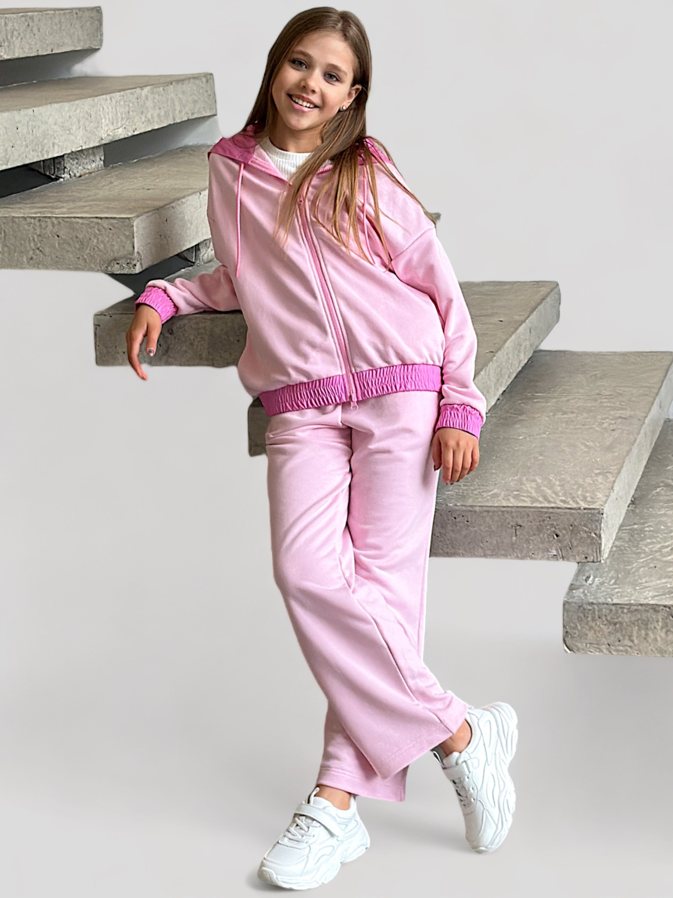 Брюки EVIE модель Pink-793 Фото