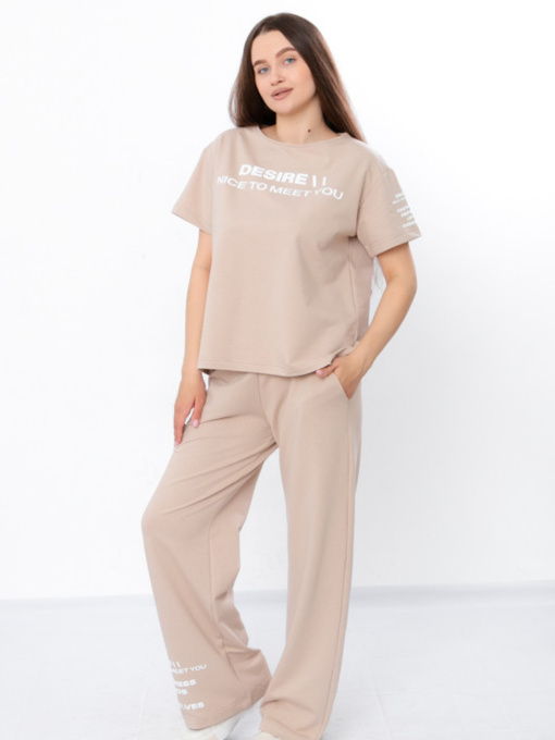 Костюмы Носи своє модель 8190-057-33-2-temno-kremovij-desire Фото