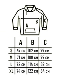 Худі та світшоти Custom Wear модель cw-hood-2903 Фото