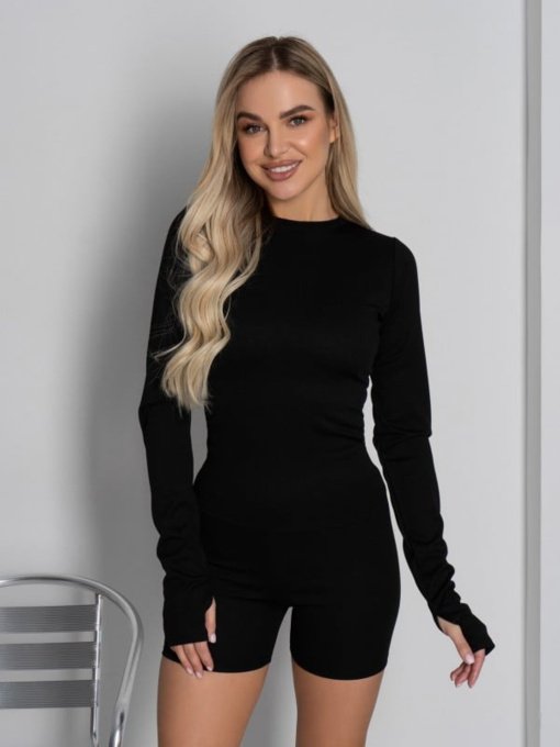 Костюми ISSA Plus модель 14611_черный Фото