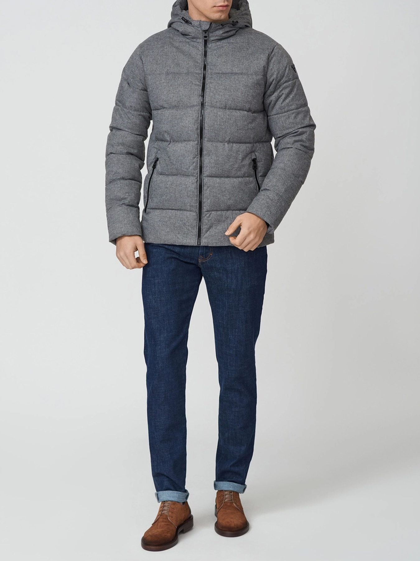 Куртки та дублянки Fred Mello модель FM21W07KD_GREY Фото