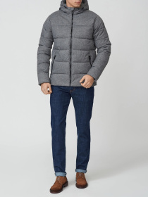 Куртки та дублянки Fred Mello модель FM21W07KD_GREY Фото