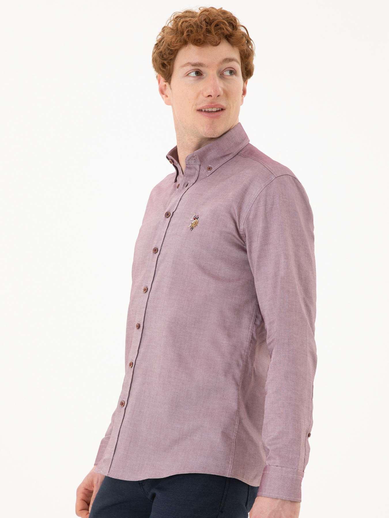 Рубашки US Polo модель G081SZ004.000.1450261.VR223 Фото