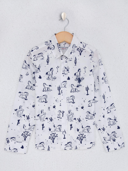 Рубашки US Polo модель G083SZ004.000.1093419.VR013 Фото
