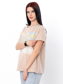 Футболки и поло Носи своє модель 8127-057-33-temno-kremovij-desire Фото