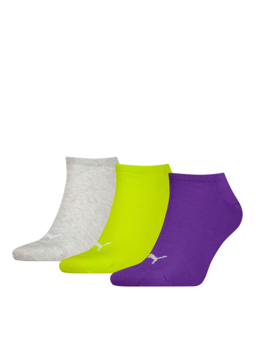 Носки и гольфы PUMA Unisex Sneaker Plain 3p модель 906807 Фото