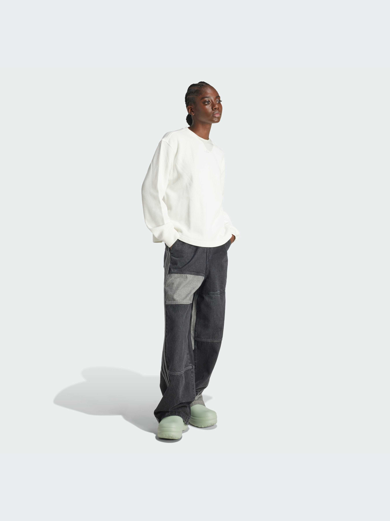 Джинси Adidas KSENIASCHNAIDER Patchwork модель IS0514 Фото
