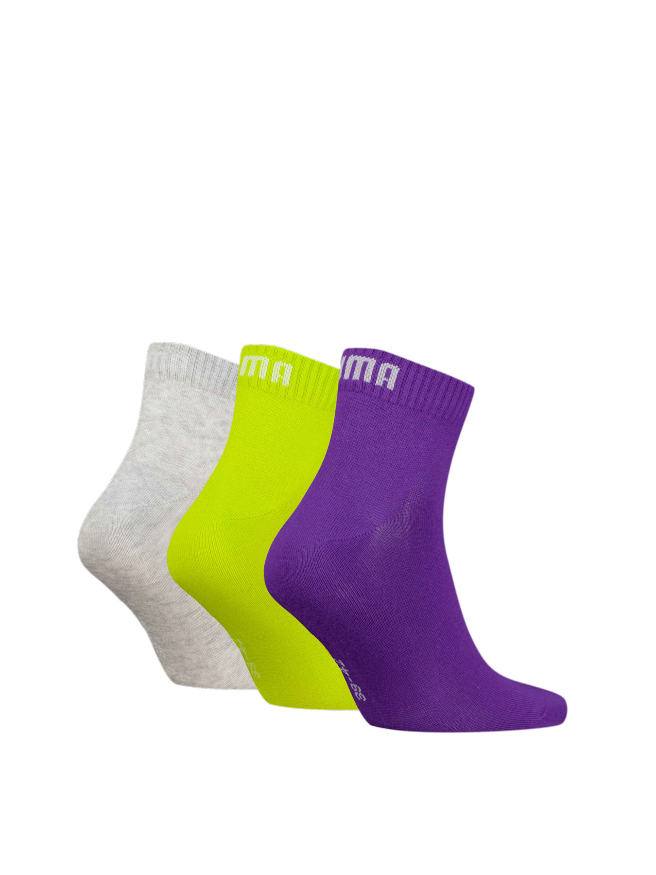 Шкарпетки та гольфи PUMA Unisex Quarter Plain 3p модель 906978 Шкарпетки та гольфи PUMA Unisex Quarter Plain 3p модель 906978 Фото