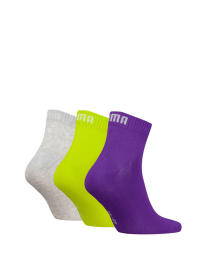 Шкарпетки та гольфи PUMA Unisex Quarter Plain 3p модель 906978 Фото
