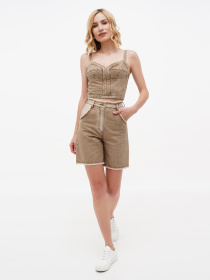 Шорти A.G.N.A модель AG-2024-BEIGE Фото