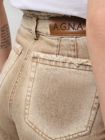 Шорти A.G.N.A модель AG-2024-BEIGE Фото