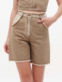 Шорти A.G.N.A модель AG-2024-BEIGE Фото