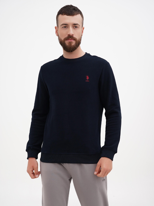 Худи и свитшоты US Polo модель USPA.1630000.VR033 Фото