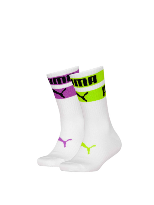 Носки и гольфы PUMA Kids Logo Stripes Sock модель 938373 Фото