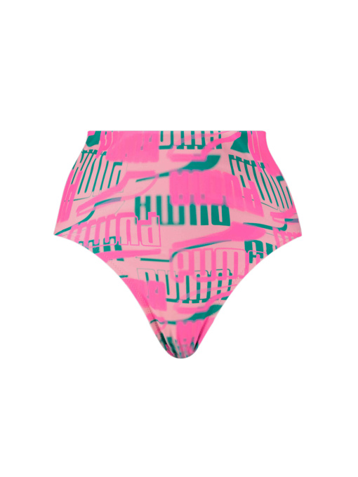 Одежда для пляжа PUMA Swim Women Printed High модель 938345 Фото