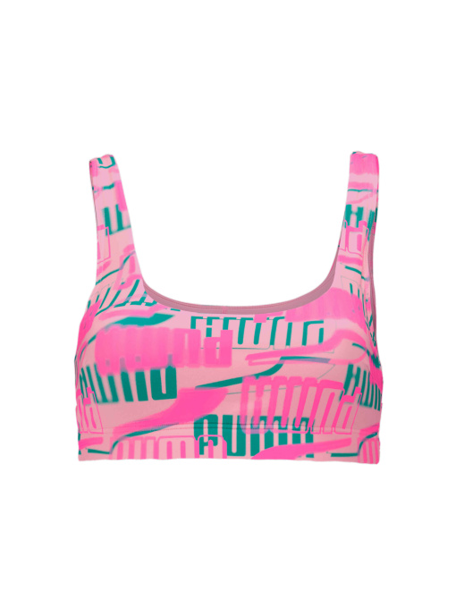 Одежда для пляжа PUMA Swim Women Printed Scoo модель 938344 Фото