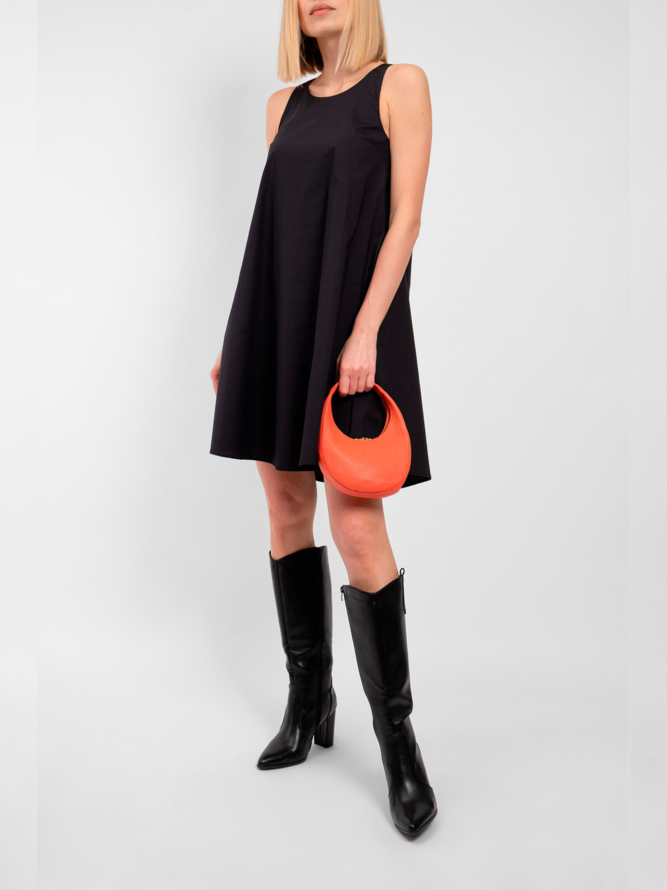 Платья Fred Mello модель FW24S22AU_BLACK Фото