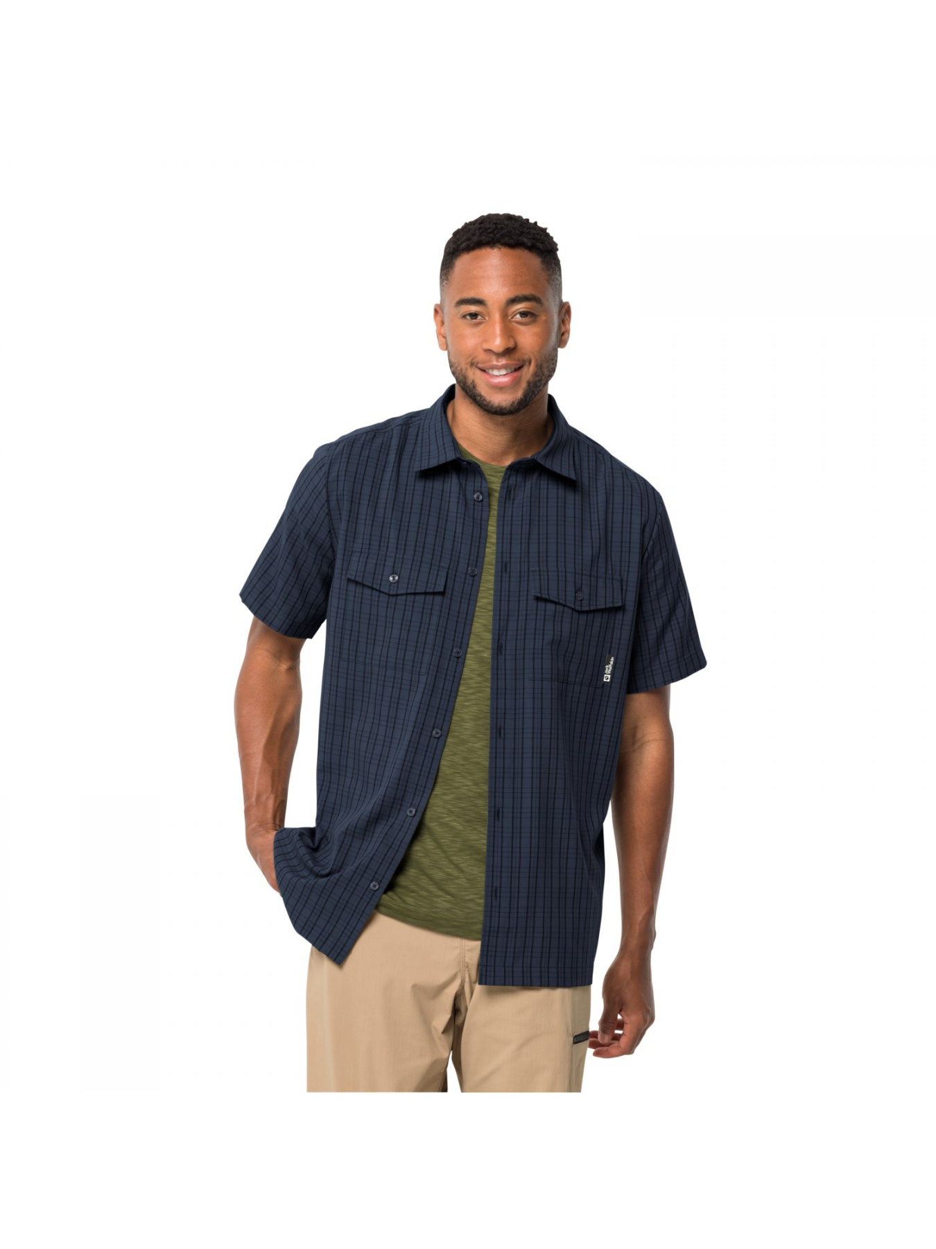 Сорочки Jack Wolfskin Thompson shirt модель 1401043_7630 Фото