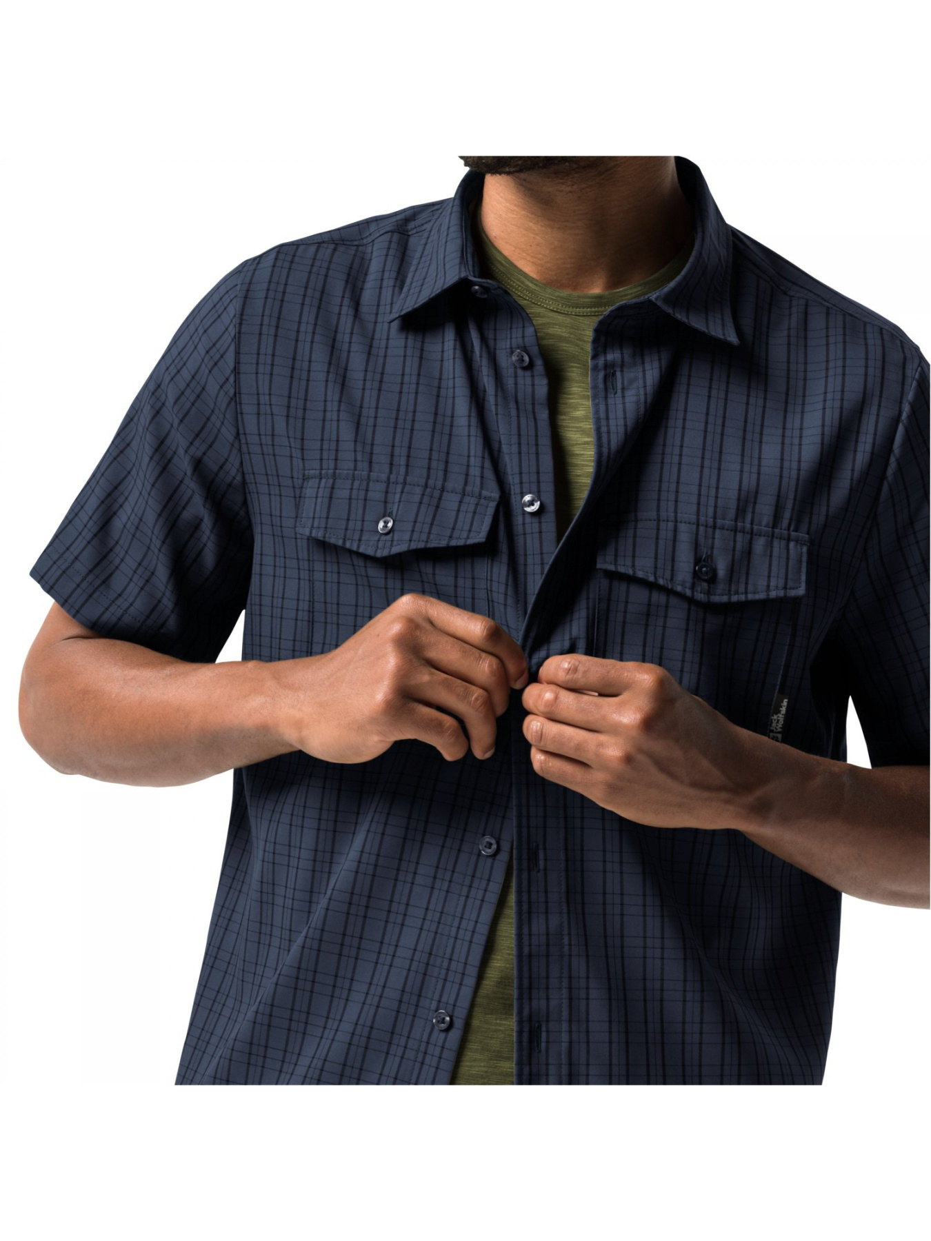 Сорочки Jack Wolfskin Thompson shirt модель 1401043_7630 Фото