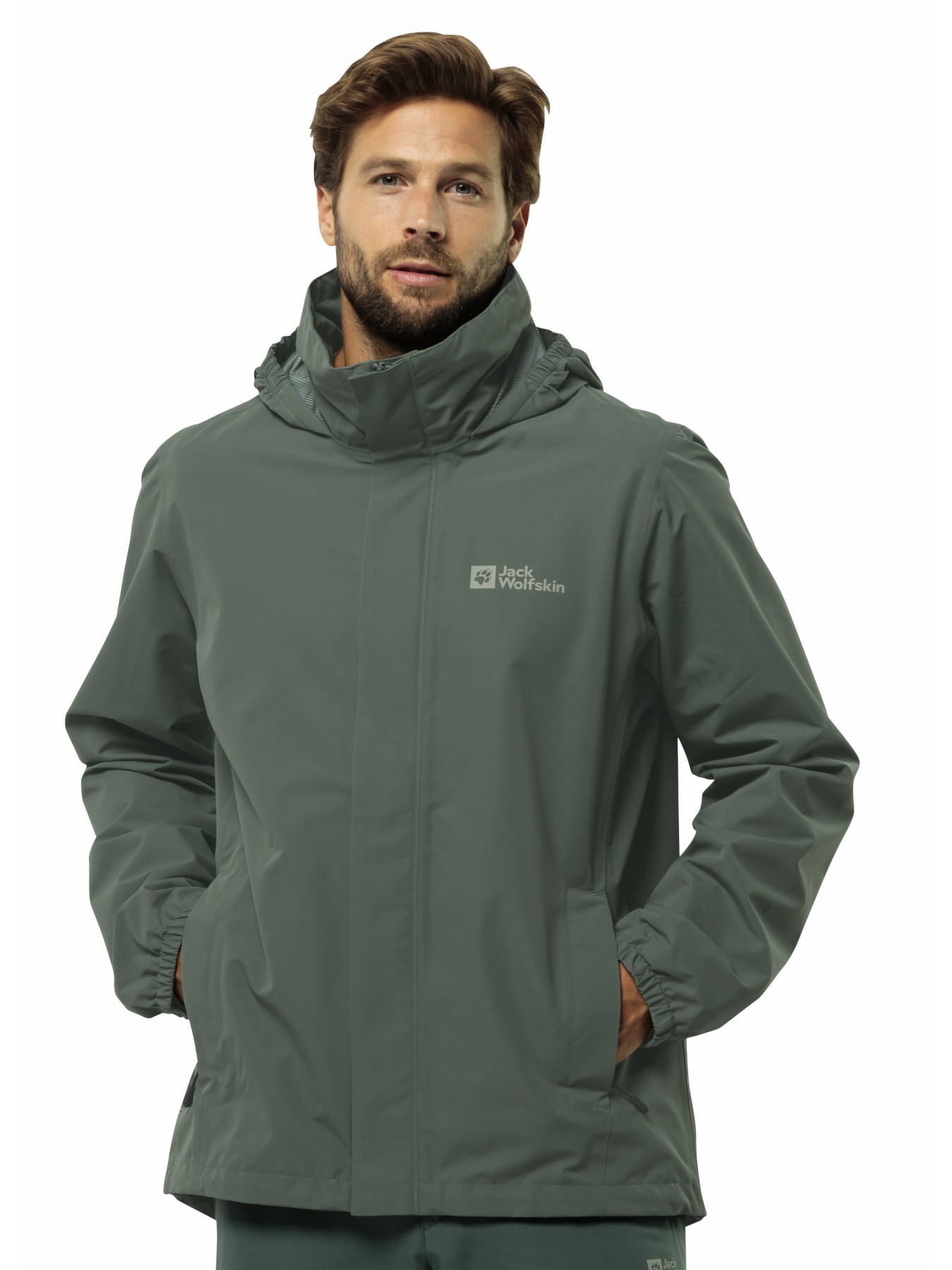 Куртки та дублянки Jack Wolfskin Stormy point 2l jkt m модель 1111142_4311 Фото