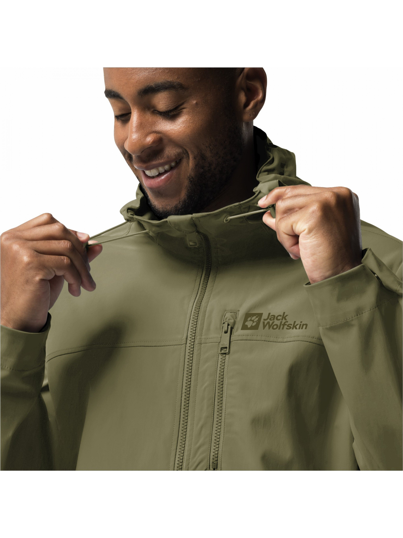 Куртки та дублянки Jack Wolfskin Desert wind jacket m модель 1306412_4511 Фото