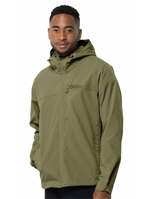 Куртки та дублянки Jack Wolfskin Desert wind jacket m модель 1306412_4511 Фото