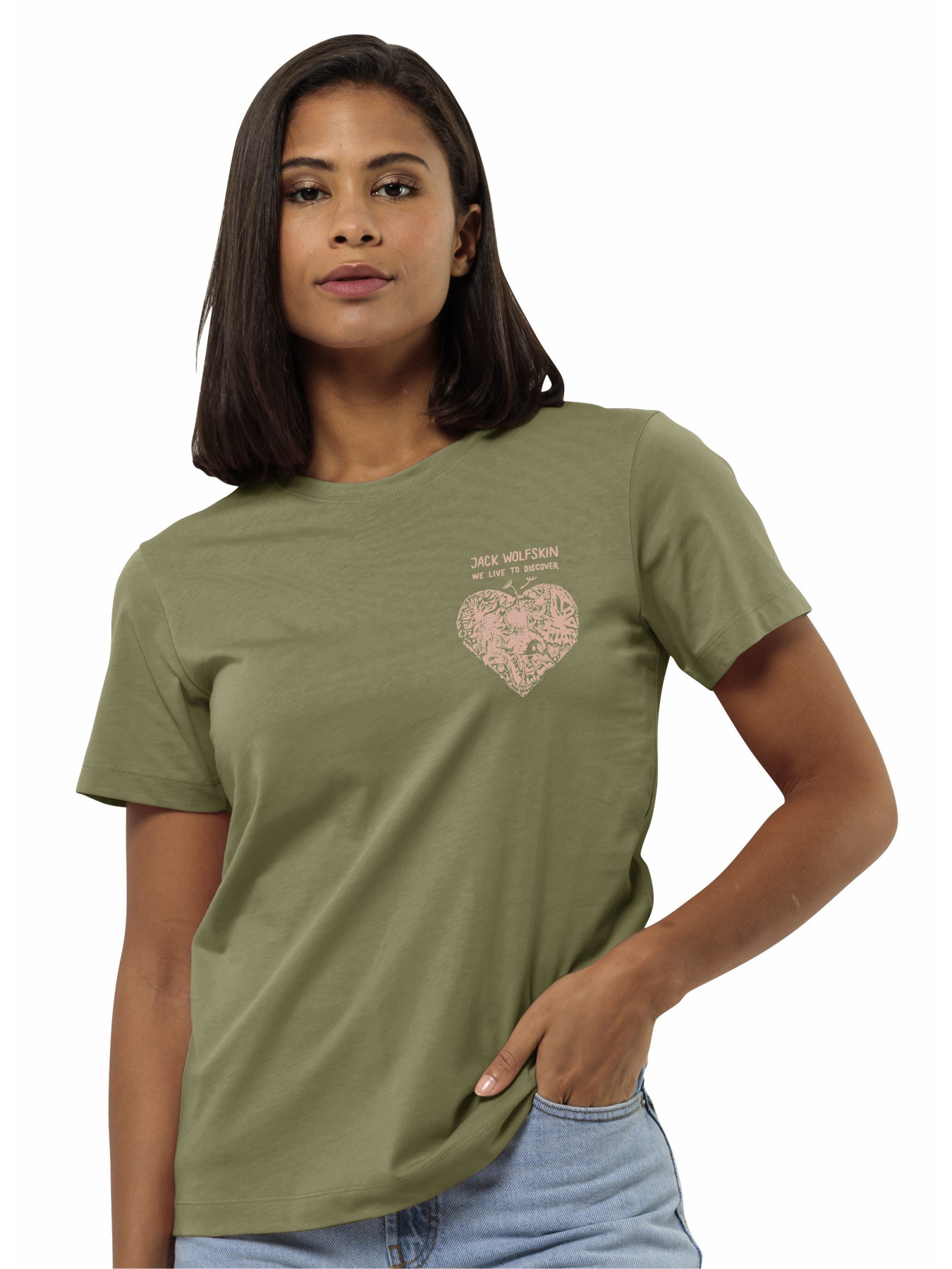 Футболки і поло Jack Wolfskin Discover heart t w модель 1809701_4511 Футболки і поло Jack Wolfskin Discover heart t w модель 1809701_4511 Фото
