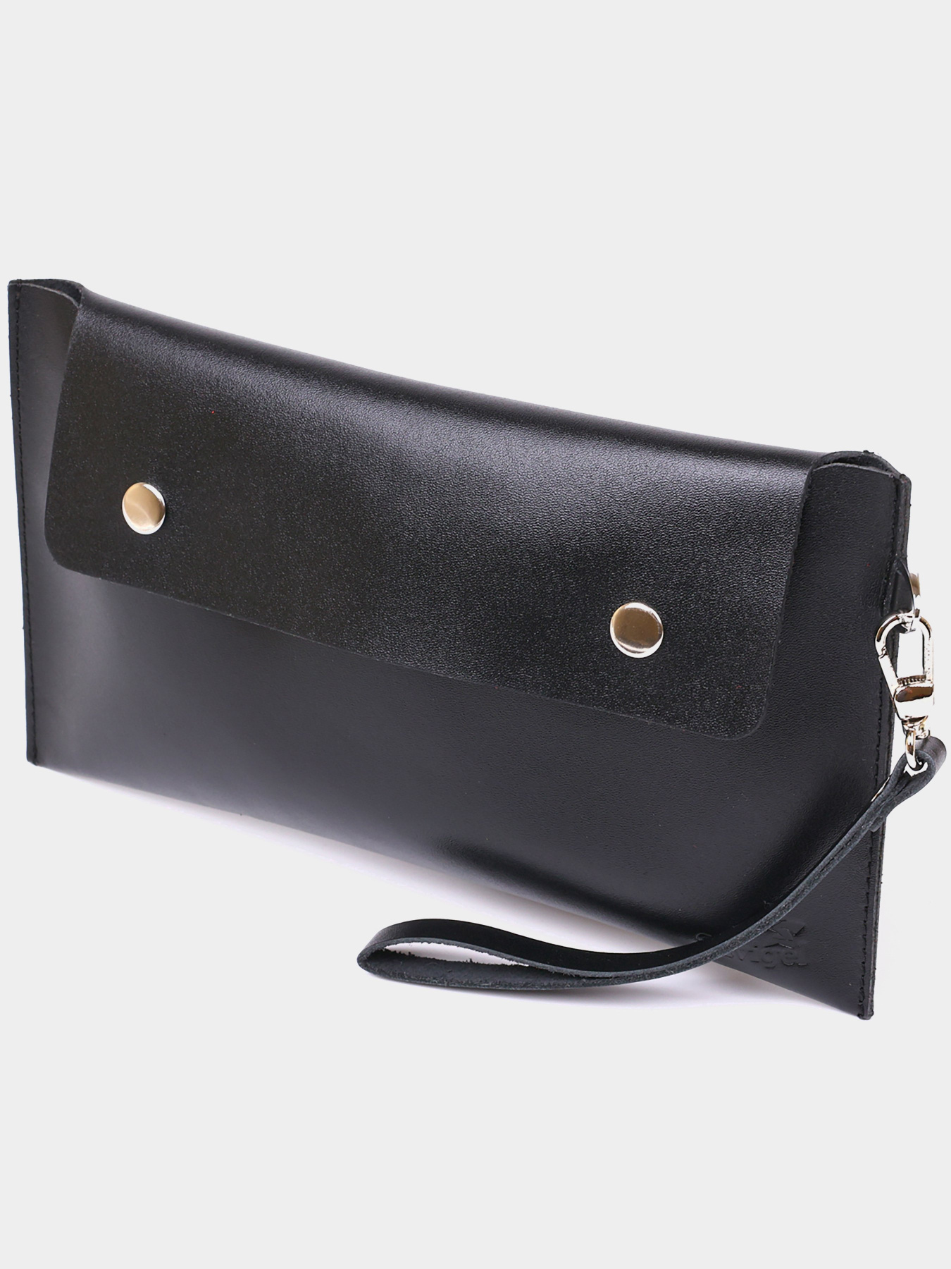Шкіряна тревел-косметичка Shvigel унісекс Чорний Shvigel модель bag24_16420 Фото