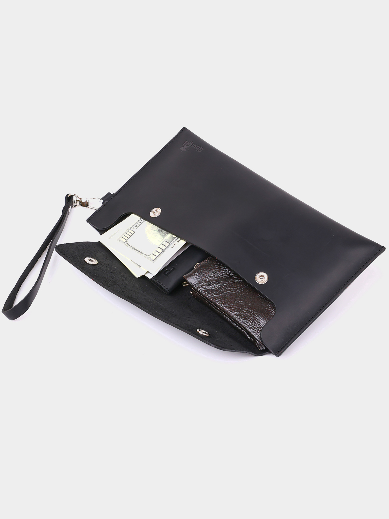 Кожаная матовая тревел-косметичка унисекс Shvigel Черный Shvigel модель bag24_16426 Кожаная матовая тревел-косметичка унисекс Shvigel Черный Shvigel модель bag24_16426 Фото