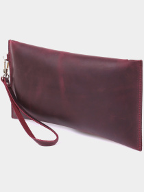 Вінтажна жіноча тревел-косметичка Shvigel Бордовий Shvigel модель bag24_16429 Фото