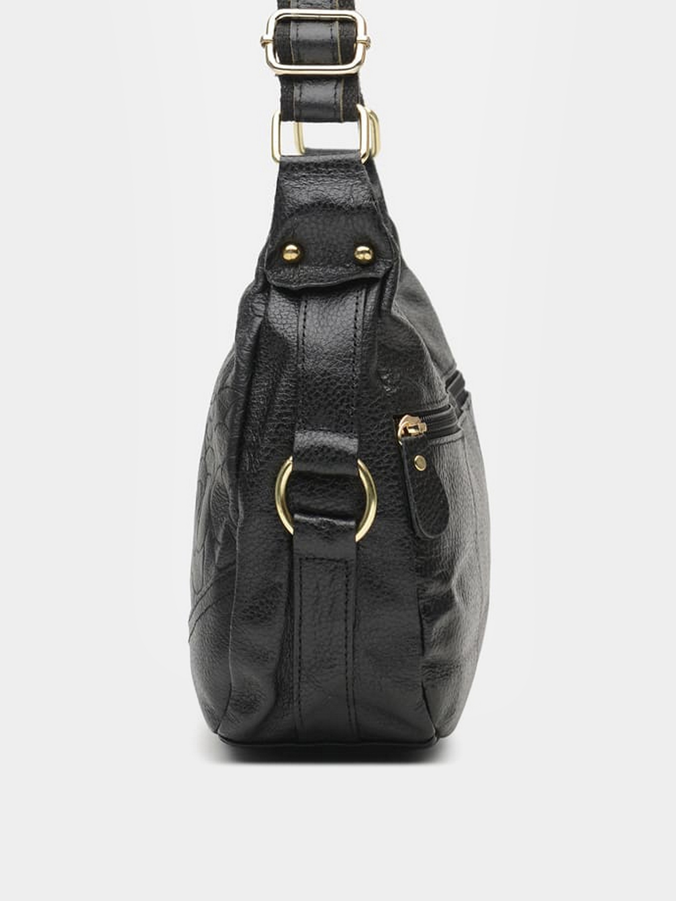 Сумки Borsa Leather модель K1301-black Фото