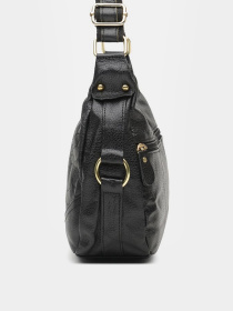 Сумки Borsa Leather модель K1301-black Фото