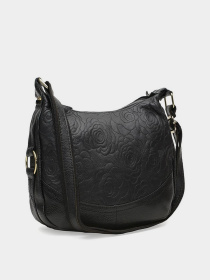Сумки Borsa Leather модель K1301-black Фото