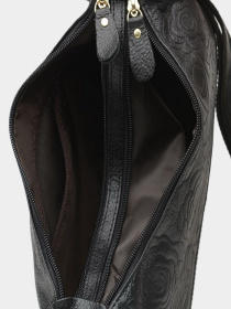 Сумки Borsa Leather модель K1301-black Фото