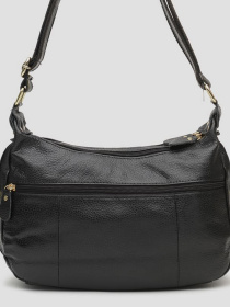 Сумки Borsa Leather модель K1301-black Фото