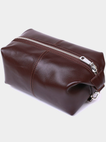 Шкіряний органайзер Shvigel Коричневий Shvigel модель bag24_16407 Фото