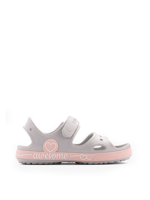 Сандалии COQUI модель 8861Khaki_grey_Candy_pink Фото