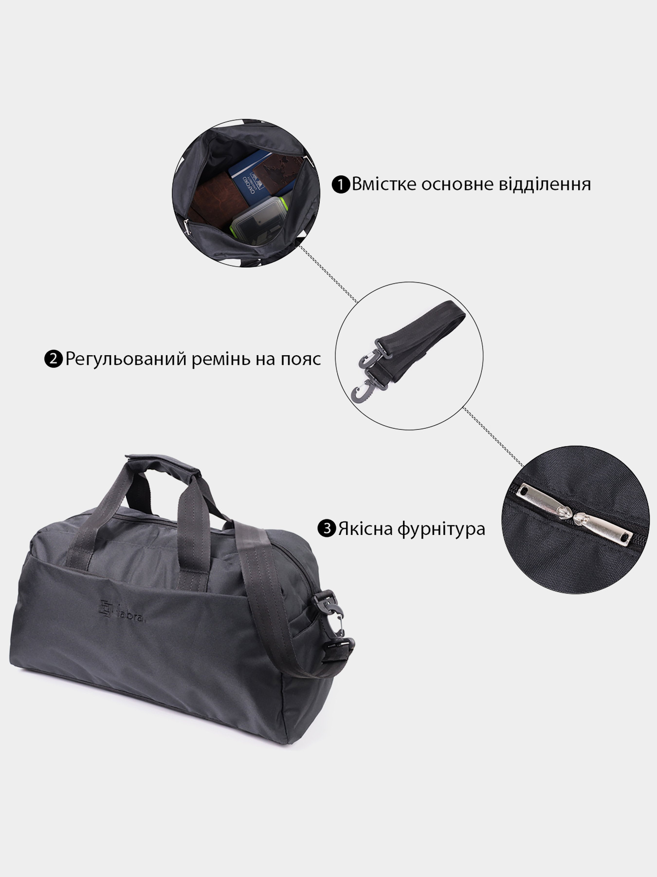 Дорожные сумки и чемоданы Fabra модель bag24_22581 Фото