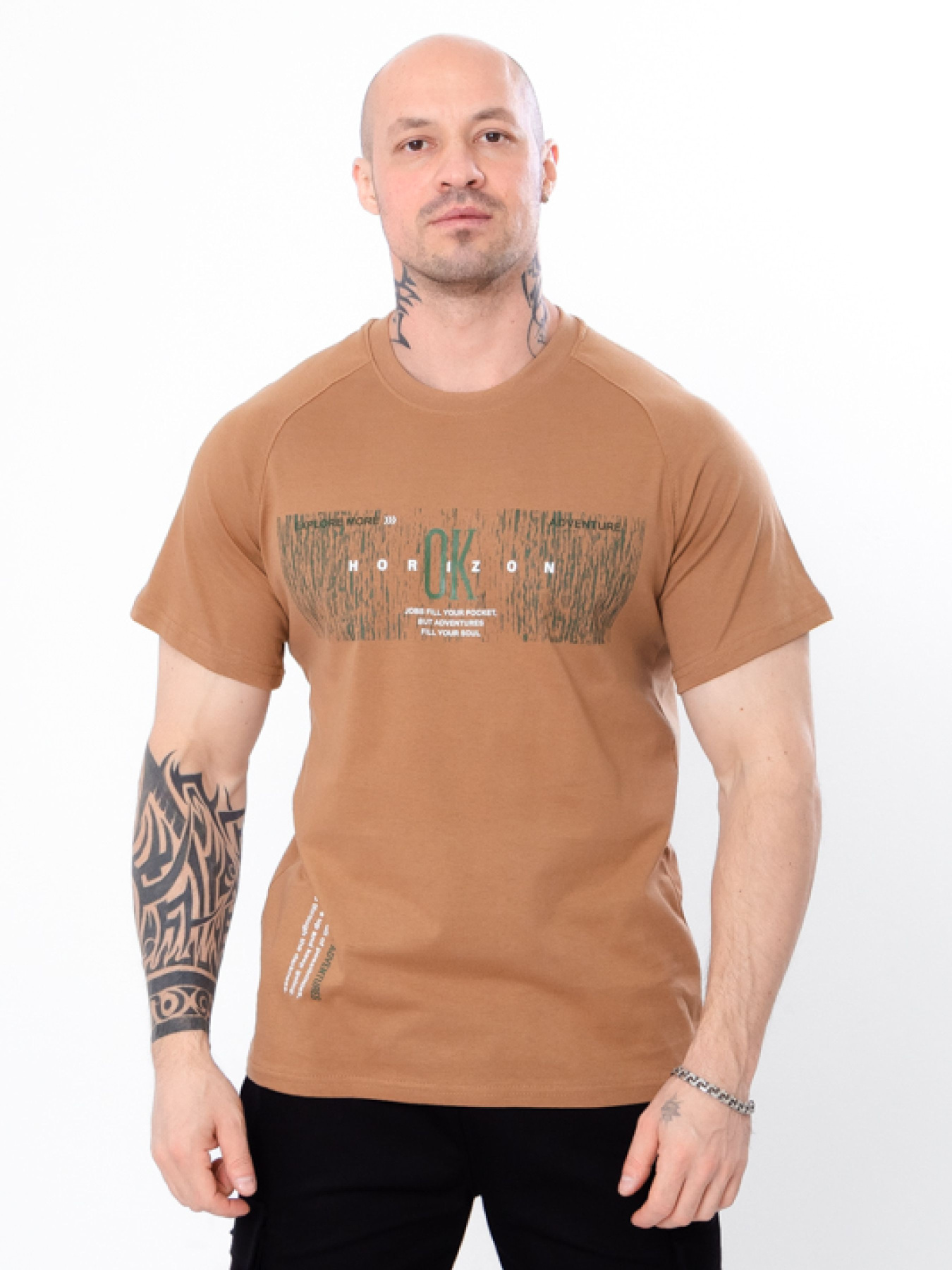 Футболки і поло Носи своє модель 8010-001-33-2-temna-karamelx-ok Фото